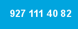 927 111 40 82
